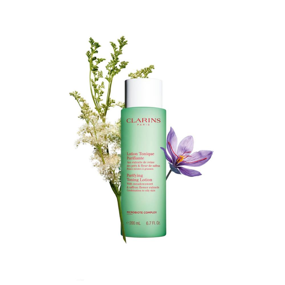 CLARINS PURIFYING TONING LOTION 200ML COMBINATION TO OILY SKIN Cunninghams Pharmacy Ireland