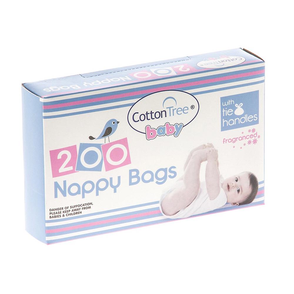 NAPPY BAGS 200 PK FRAGRANCED Cunninghams Pharmacy Ireland