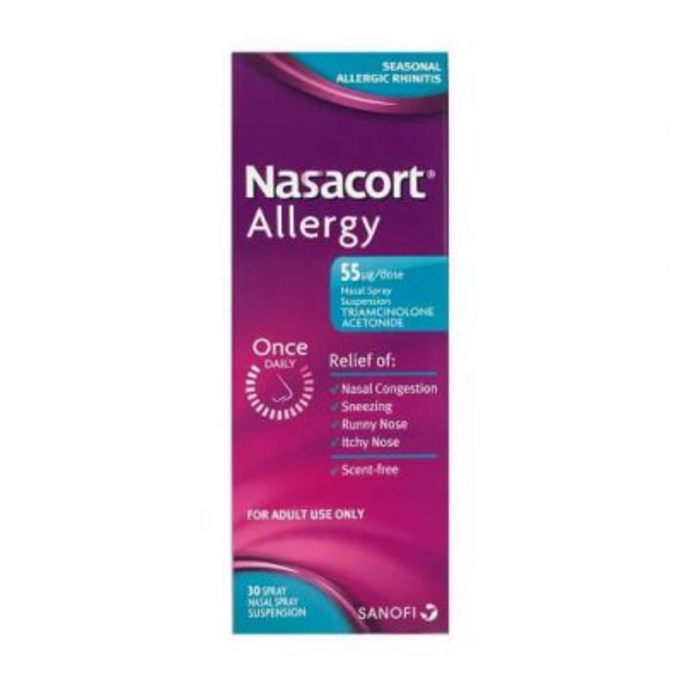 NASACORT ALLERGY NASAL SPRAY 30 DOSE Cunninghams Pharmacy Ireland