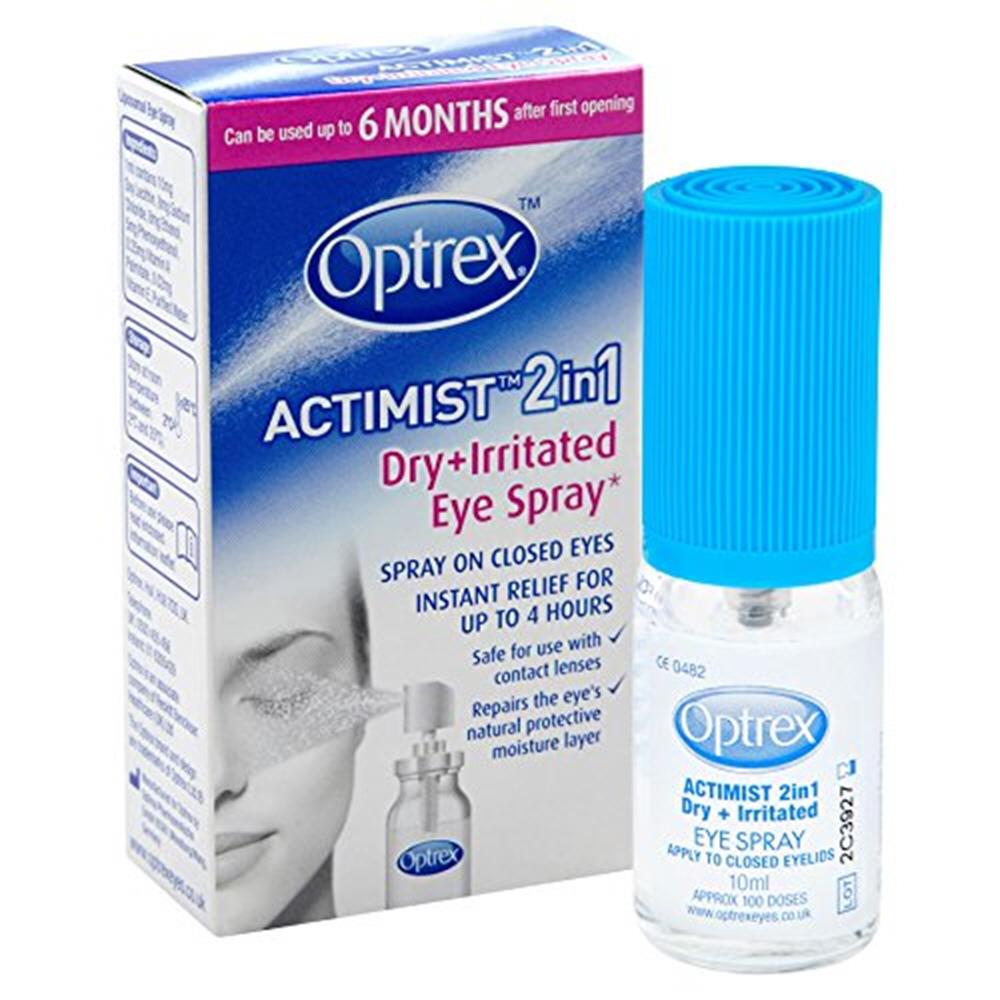 Best Eye Spray – Optrex ActiMist Double Action Spray Itchy Watery Eyes ...