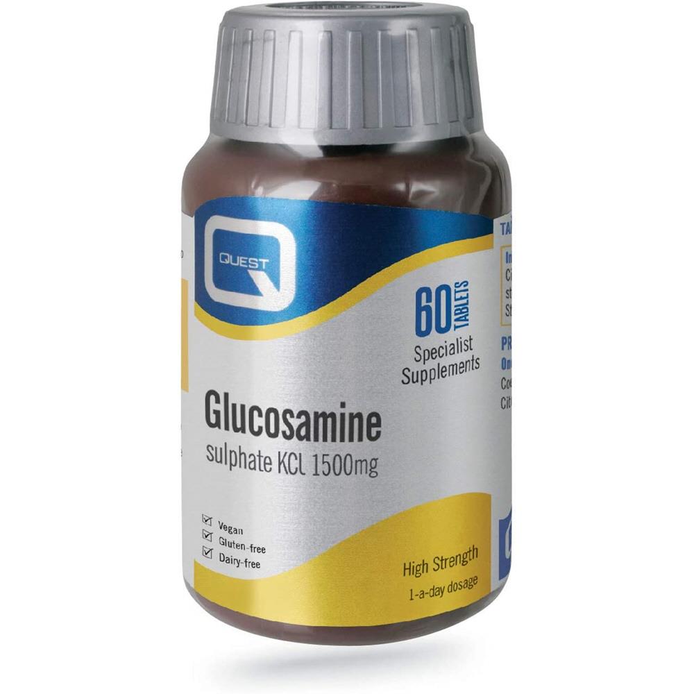 QUEST GLUCOSAMINE SULPHATE KCL 1500MG 60TABS Cunninghams Pharmacy