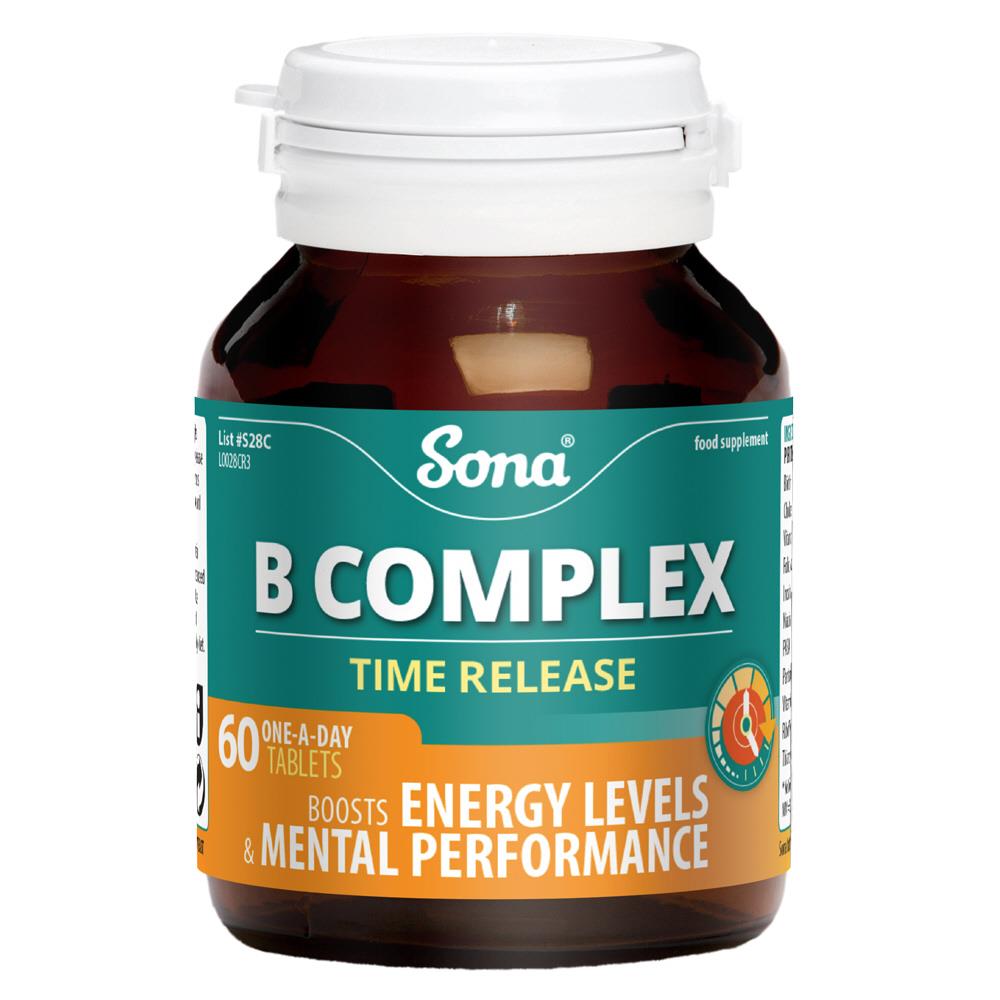 SONA VIT B COMPLEX 60S Cunninghams Pharmacy Ireland