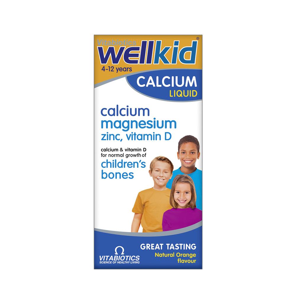 VITABIOTICS WELLKID CALCIUM LIQUID Cunninghams Pharmacy Ireland