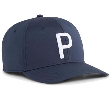Puma Heritage P Tech Cap  Dark Navy - White