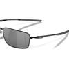 Oakley Square Wired Polished Black Glasses 60 Prizm Black
