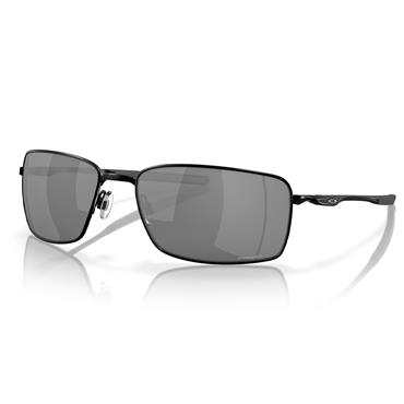 Oakley Square Wired Polished Black Glasses 60 Prizm Black