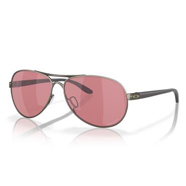 Oakley Feedback Satin Gunmetal Glasses 59 Prizm Dark Golf