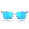 Oakley Frogskins Crystal Clear Glasses 55 Prizm Sapphire