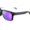 Oakley Holbrook Matte Black Glasses 55 Prizm Violet