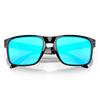 Oakley Holbrook Polished Black Glasses 55 Prizm Sapphire