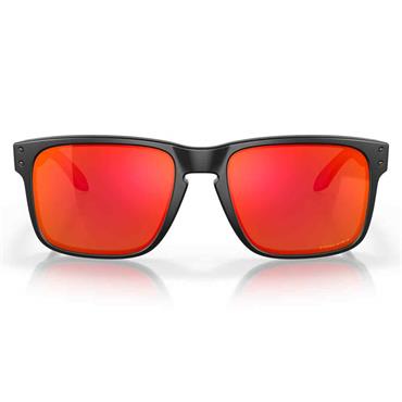 Oakley Holbrook Matte Black Glasses 55 Prizm Ruby