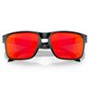 Oakley Holbrook Matte Black Glasses 55 Prizm Ruby