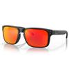 Oakley Holbrook Matte Black Glasses 55 Prizm Ruby