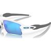 Oakley Flak 2.0 XL Polished White Glasses 59 Prizm Sapphire