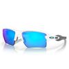 Oakley Flak 2.0 XL Polished White Glasses 59 Prizm Sapphire