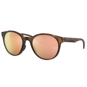 Oakley Spindrift Matte Brown Tort Glasses 52 Prizm Rose Gold