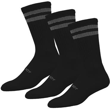 FootJoy Gents ComfortSof Spt 3pk Sock  Black