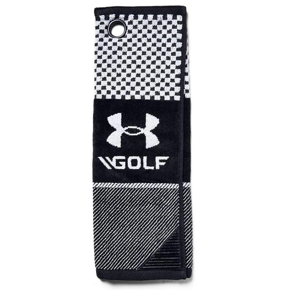 Under Armour Golf Towel Black 001 Irish Golf Store