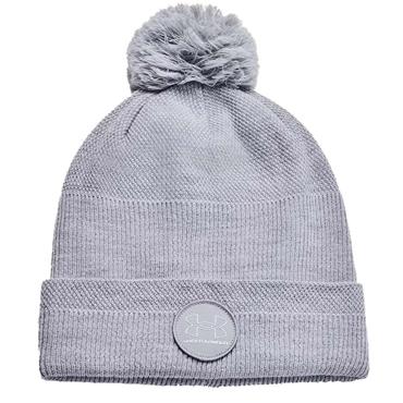 Under Armour Gents Driver Shamrock Beanie  Grey 035