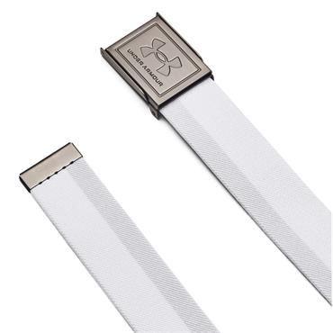 Under Armour Gents Drive STR Webbing Belt  White (100)
