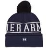 Under Armour Gents Halftime Pom Beanie  Midnight 410