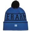 Under Armour Gents Halftime Pom Beanie  Blue 432