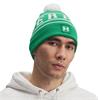 Under Armour Gents Halftime Pom Beanie Team Kelly Green / White (305)