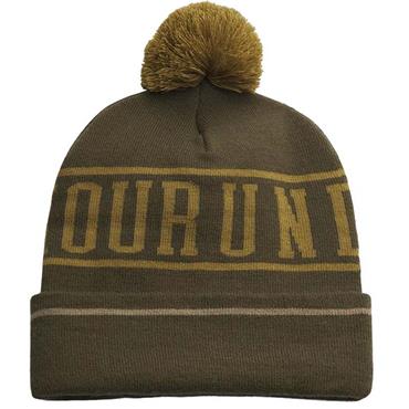 Under Armour Gents Halftime Pom Beanie  Green 308