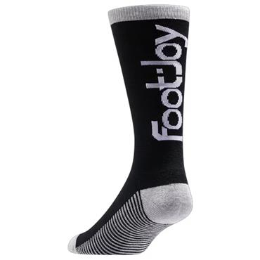 FootJoy PD Heritage Crew Sock  BLK GY WT
