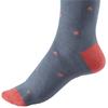 FootJoy Gent ProDry Crew Socks 6-11  Graphite Coral