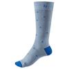 FootJoy Gent ProDry Crew Socks 6-11  Dove Grey - Royal Blue