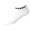 FootJoy Ladies ProDry Argyle Socks 4-8  White - Black
