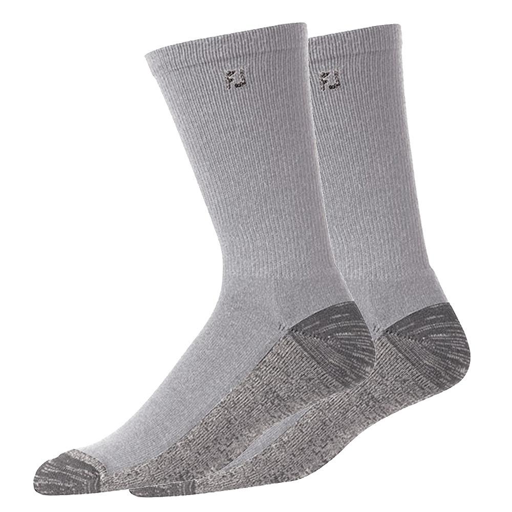 FootJoy ProDry Crew Sock Grey Irish Golf Store