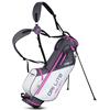 Big Max Dri Lite Seven G Stand Bag  Charcoal - Silver - Fuchsia