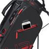 Big Max Aqua Eight H Stand Bag  Black - Red