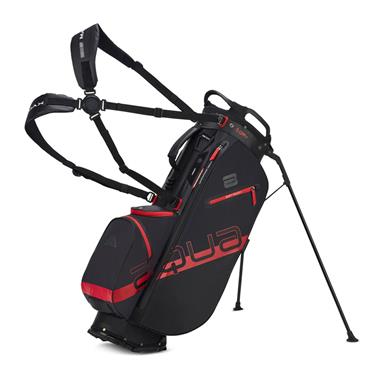 Big Max Aqua Eight H Stand Bag  Black - Red