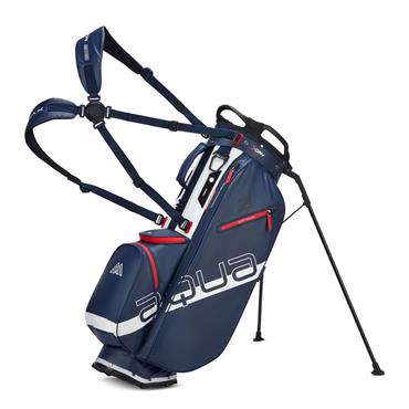 Big Max Aqua Eight H Stand Bag  Navy - White - Red
