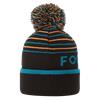 FootJoy Striped Bobble  BK/ST/ FL