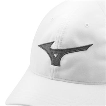 Mizuno Tour Adjustable Cap  White - Charcoal