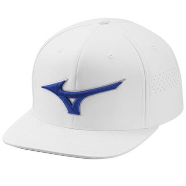 Mizuno Tour Flat Snapback  White