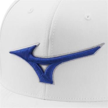 Mizuno Tour Flat Snapback  White