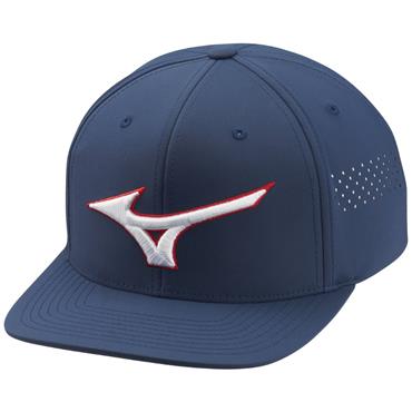 Mizuno Tour Flat Snapback  Navy