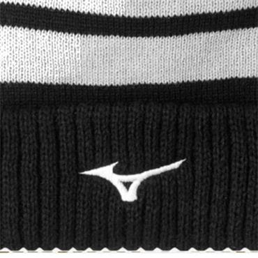 Mizuno Gents Breath Thermo Pom Beani  Black