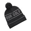 Under Armour Gents Drive Pom Beanie Black - Castlerock (001)