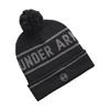 Under Armour Gents Drive Pom Beanie Black - Castlerock (001)