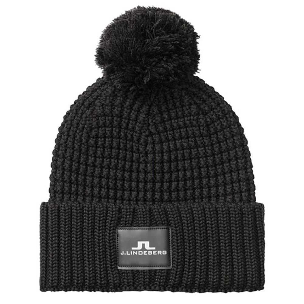 J.Lindeberg Gents Ball Wool Hat Black 9999 Golf Store