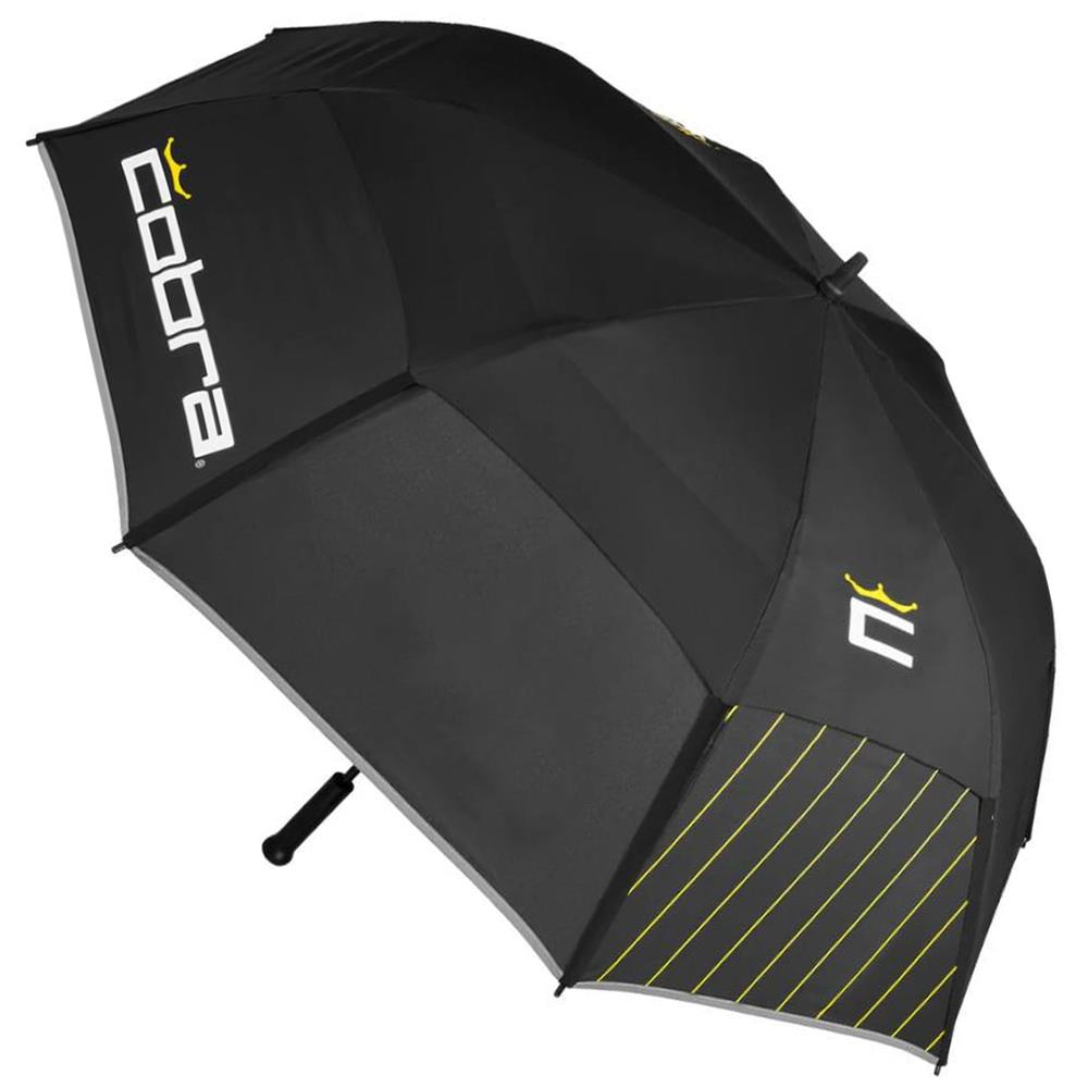 Cobra Double Canopy Umbrella Black Irish Golf Store