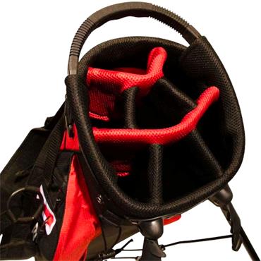 Cobra Signature Stand Bag  Black High Risk Red White Glow