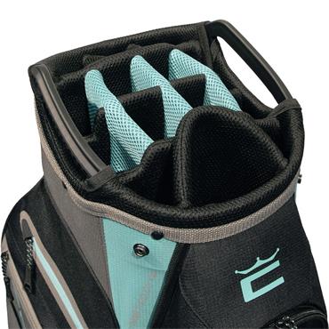 Cobra Signature Cart Bag  Castlerock Black Angel Blue