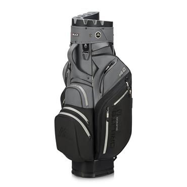 Big Max Dri Lite Silencio 3 Organiser Cart Bag  Black - Grey